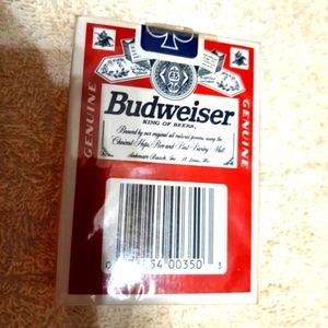 Budwiser playing cards